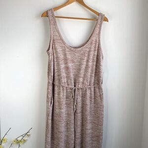 Eloquii knit tank jogger jumpsuit